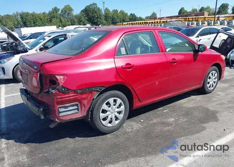 2010 Toyota Corolla Le z USA, uszkodzony, nr VIN 1NXBU4EEXAZ233012